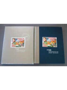 USPS 1999 Mint Commemorative Stamp Yearbook Hardcover